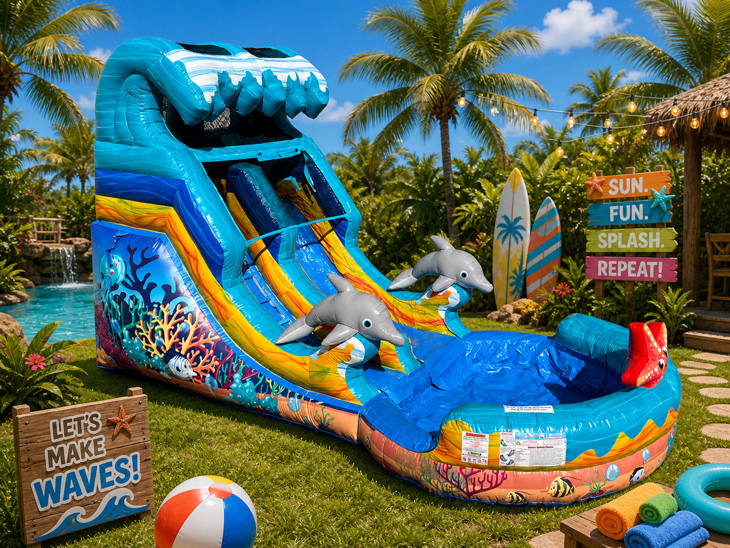 12FT Sea World Water Slide Secondary image