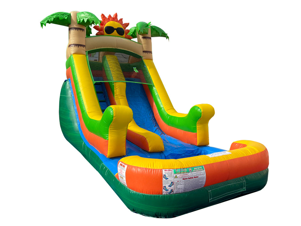 Light-Commercial Sunny Water Slide