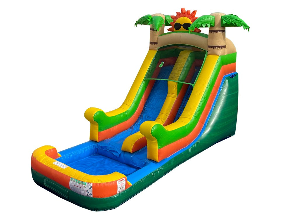 Light-Commercial Sunny Water Slide