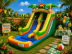 Light-Commercial Sunny Water Slide