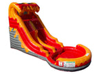 14 FT Light-Commercial Volcano Water Slide