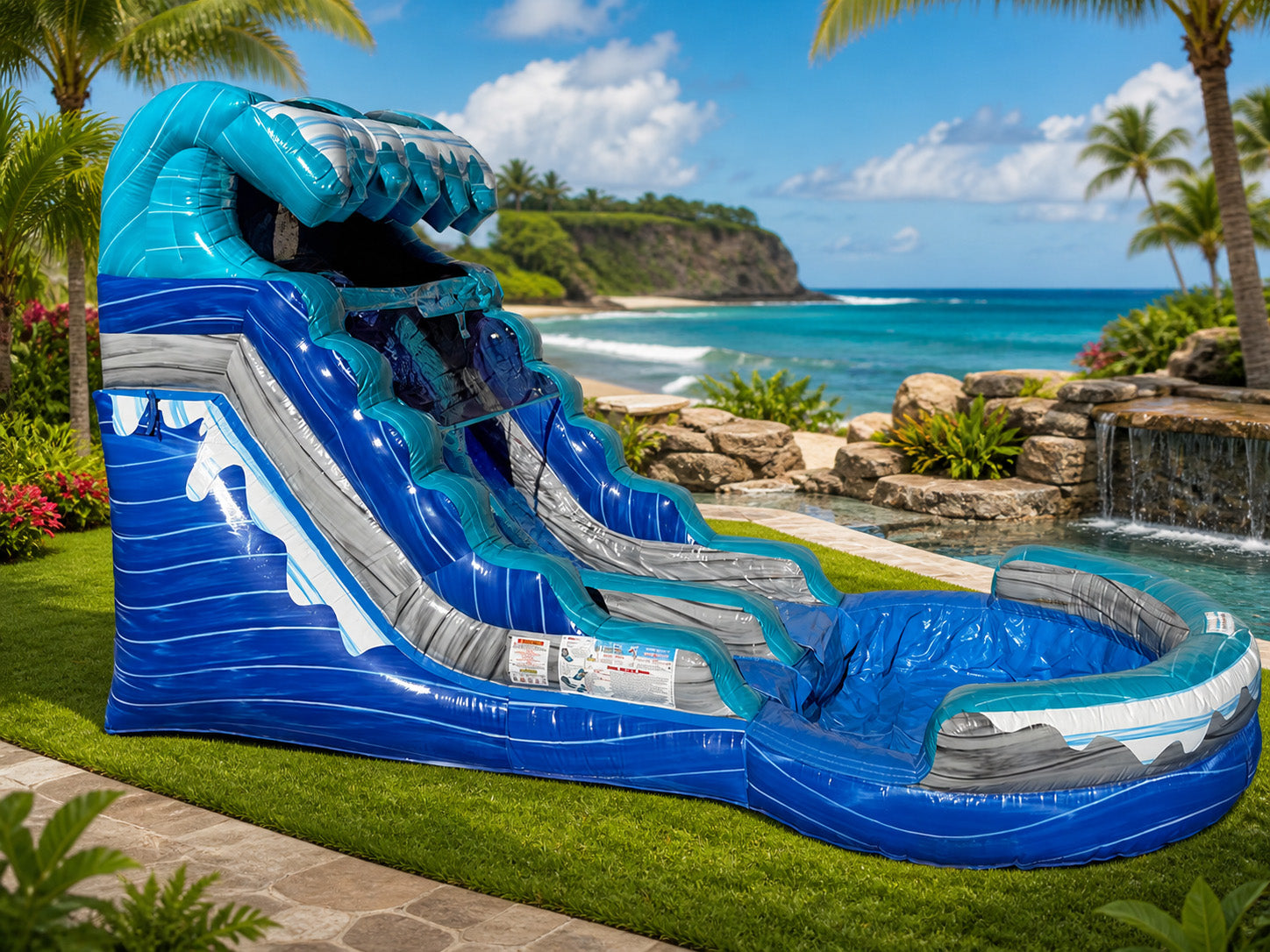 14 FT Splashy Water Slide Secondary image