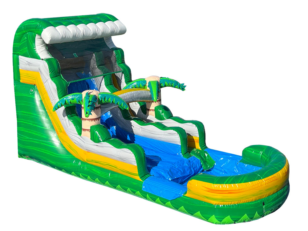 14 FT Tropical Blast Water Slide. Main image