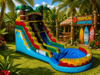 14 FT Tropical Paradise Water Slide.