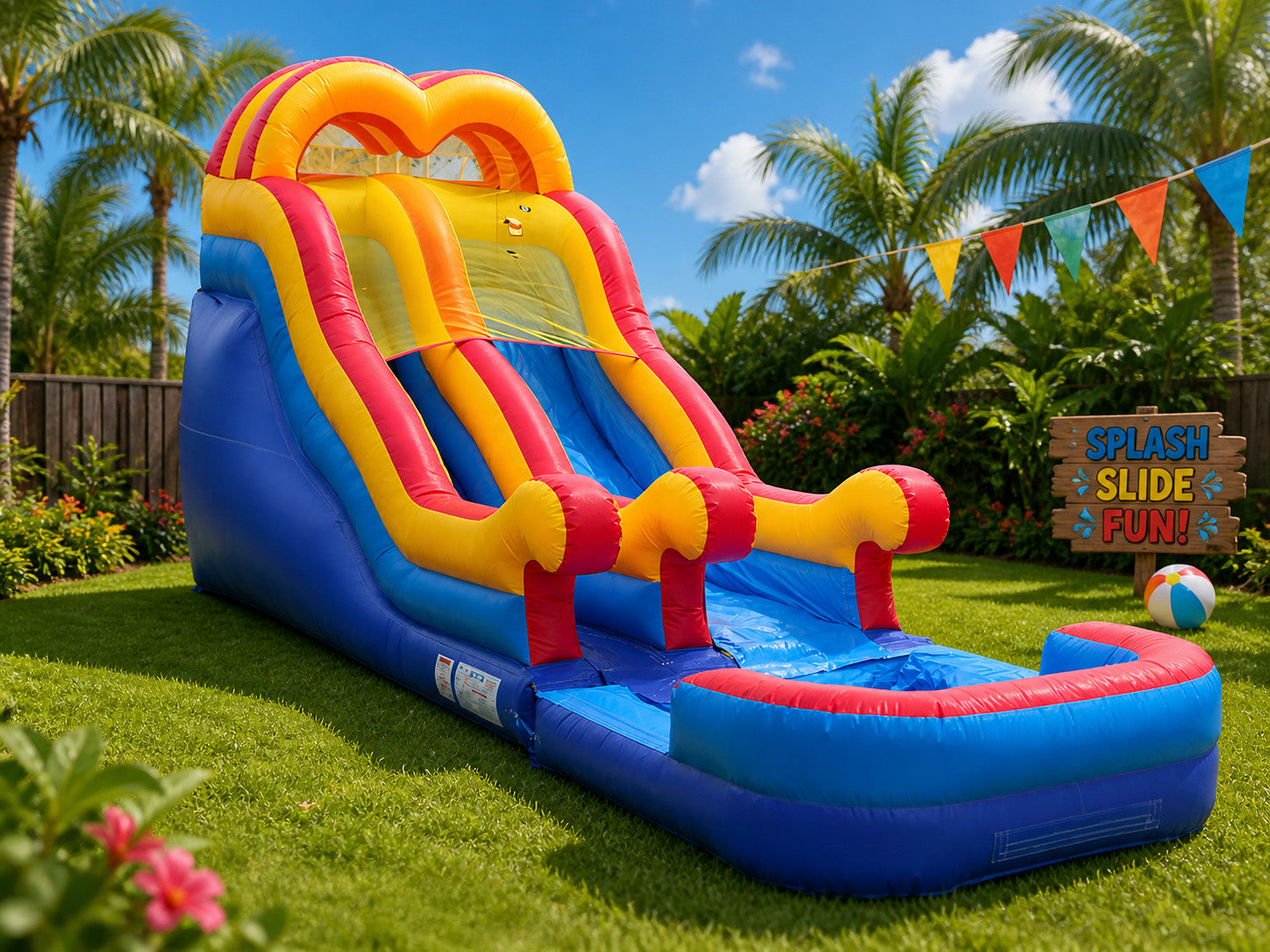 14 FT Unisex Wet-Dry Slide Secondary image