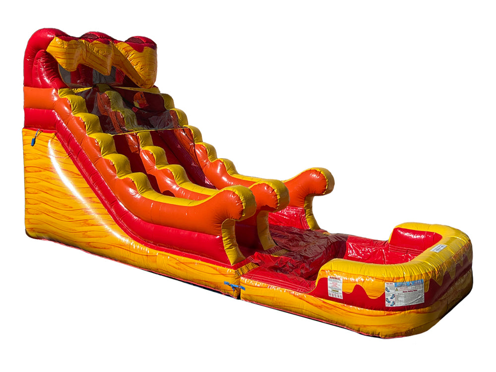 15 FT Volcano Wet-Dry Slide. Main image