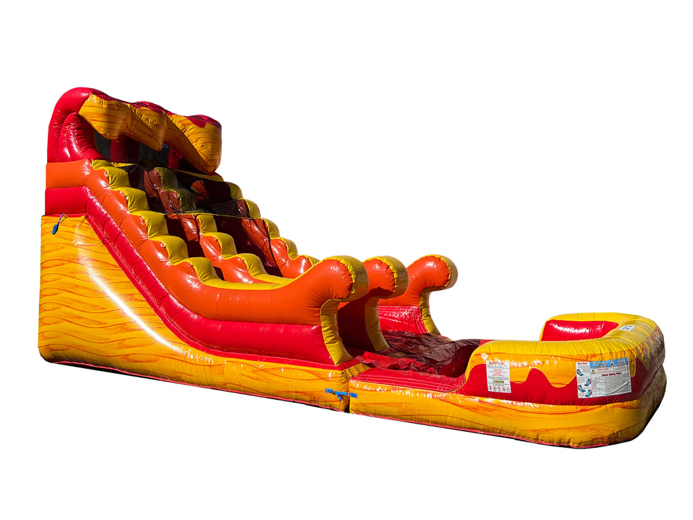 15 FT Volcano Wet-Dry Slide.