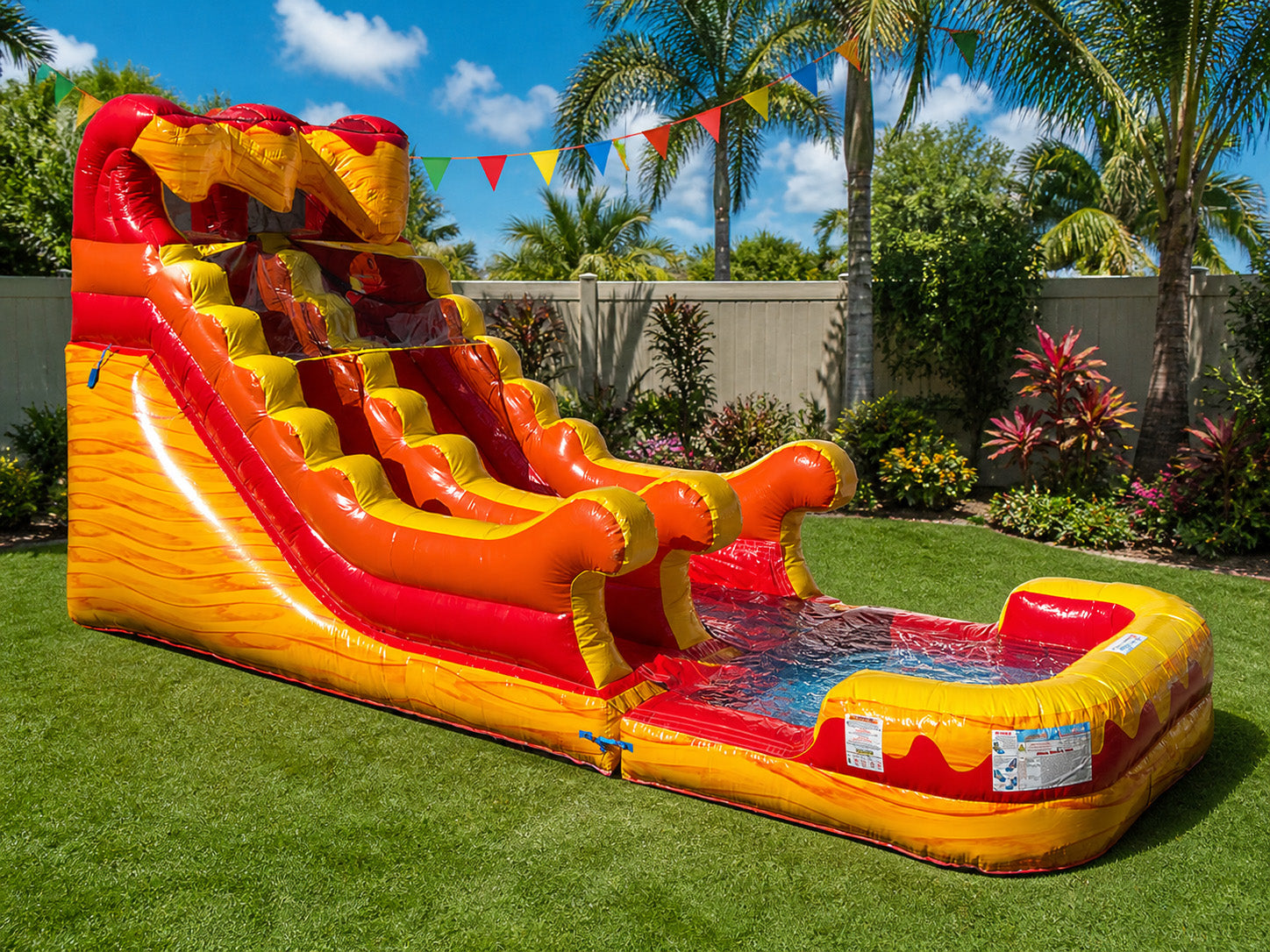 15 FT Volcano Wet-Dry Slide Secondary image