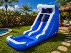 16 FT Light-Commercial Ocean Water Slide