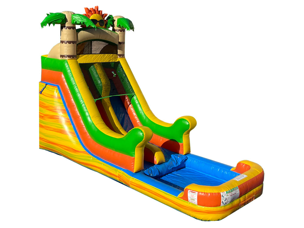 16 FT Light-Commercial Sunrise Water Slide Main image
