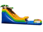 16 FT Tropical Wet and Dry Water Slide.