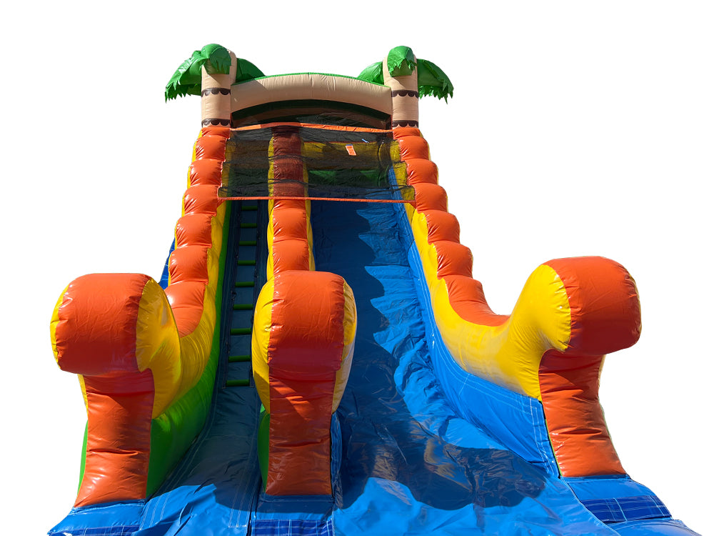 16 FT Tropical Wet and Dry Water Slide.