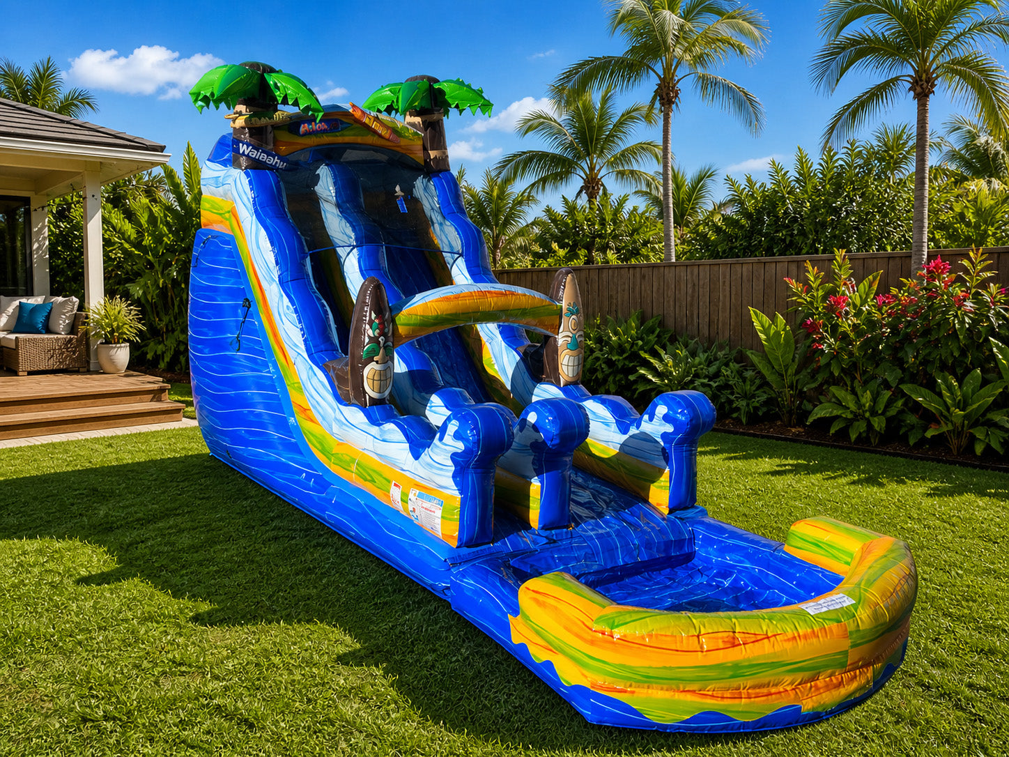 17 FT Aloha Water Slide.