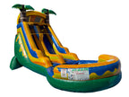 18 FT Light-Commercial Palm Paradise Water Slide