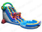 18 FT Game Zone Wet and Dry Water Slide