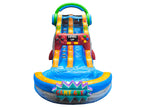 18 FT Game Zone Wet and Dry Water Slide