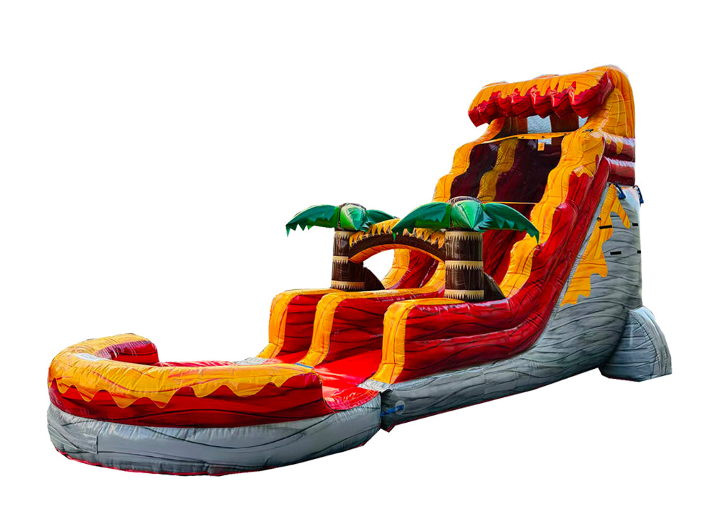 18FT Lava Rush Water Slide. Main image