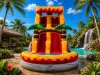 18FT Lava Rush Water Slide.