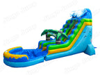 18 FT Bahama Blast Wet and Dry Water Slide