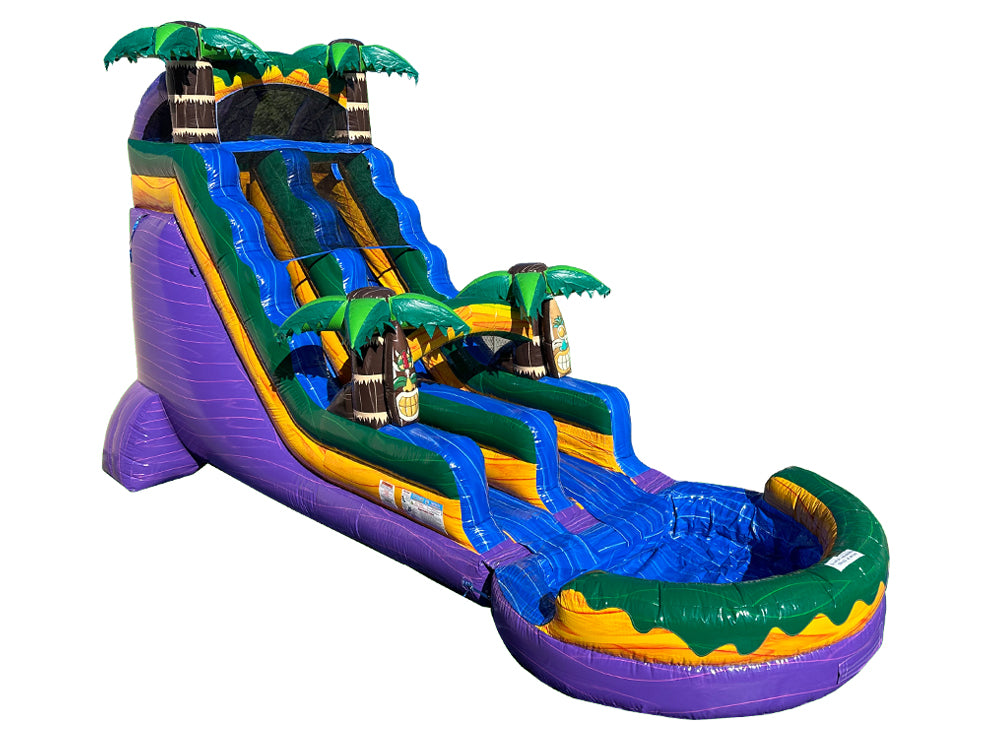 18 FT Aloha Wet and Dry Water Slide. Main image