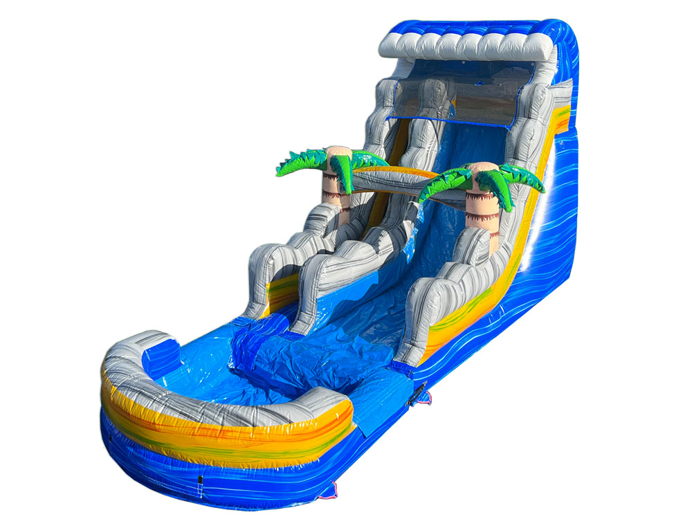 18 FT Caribbean Blast Water Slide. Main image