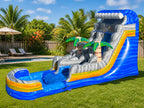 18 FT Caribbean Blast Water Slide.