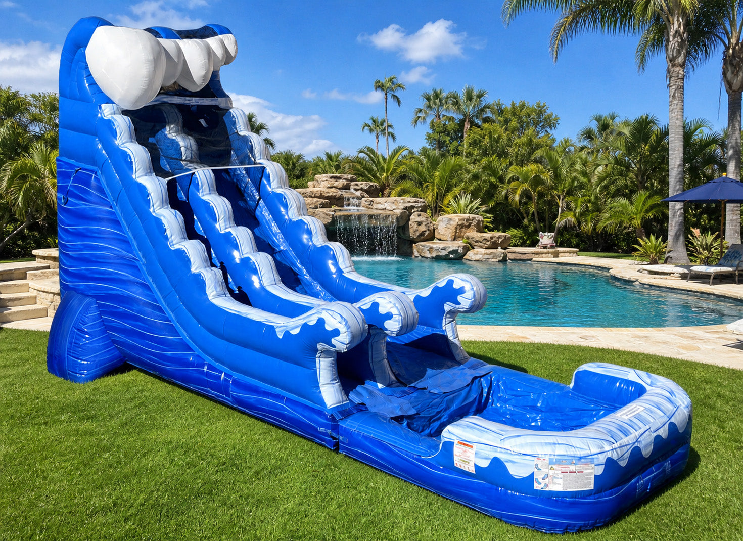 18 FT Ocean Wet-Dry Slide Secondary image