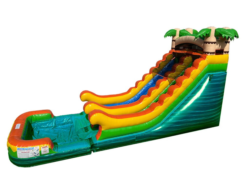 18 FT Palms Wet-Dry Slide.