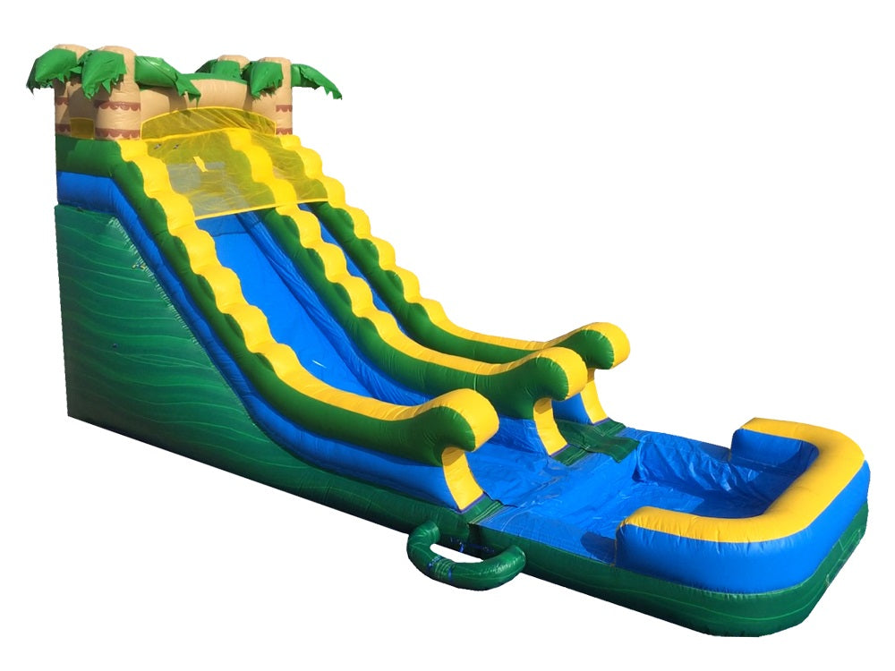 18 FT Tropical Wet-Dry Slide.