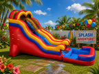 18 FT Unisex Wet-Dry Slide.