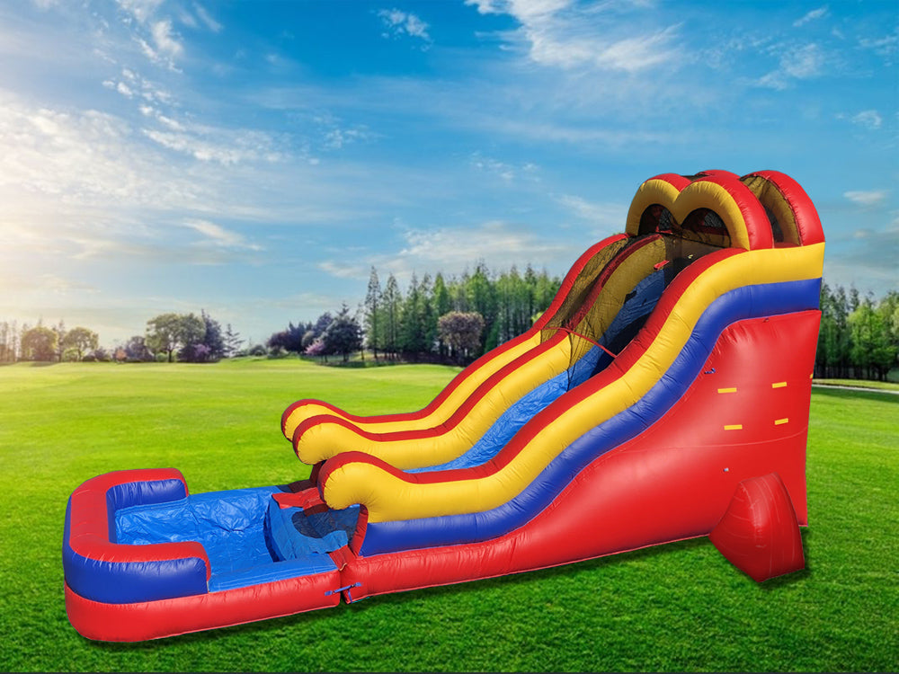 18 FT Unisex Wet-Dry Slide.