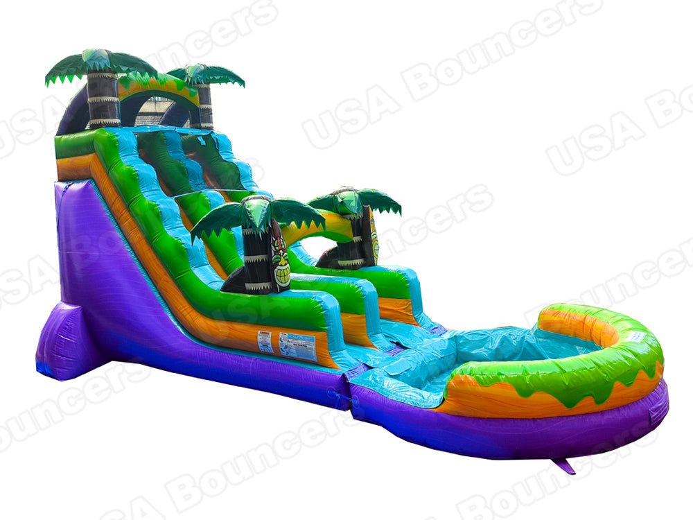 18 FT Maui Wet and Dry Water Slide