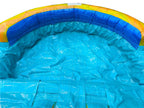 18.5 FT Dual Lane Paradise Splash Wet and Dry Water Slide