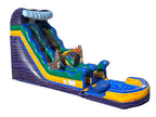 19 FT Hawaiian Water Slide.