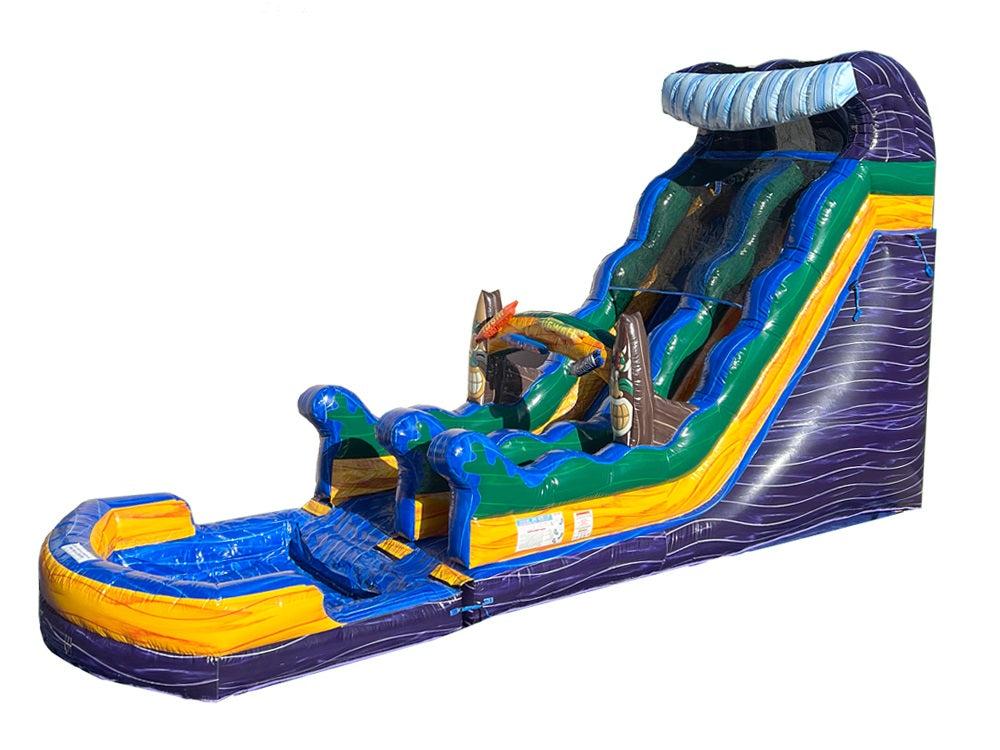 19 FT Hawaiian Water Slide.