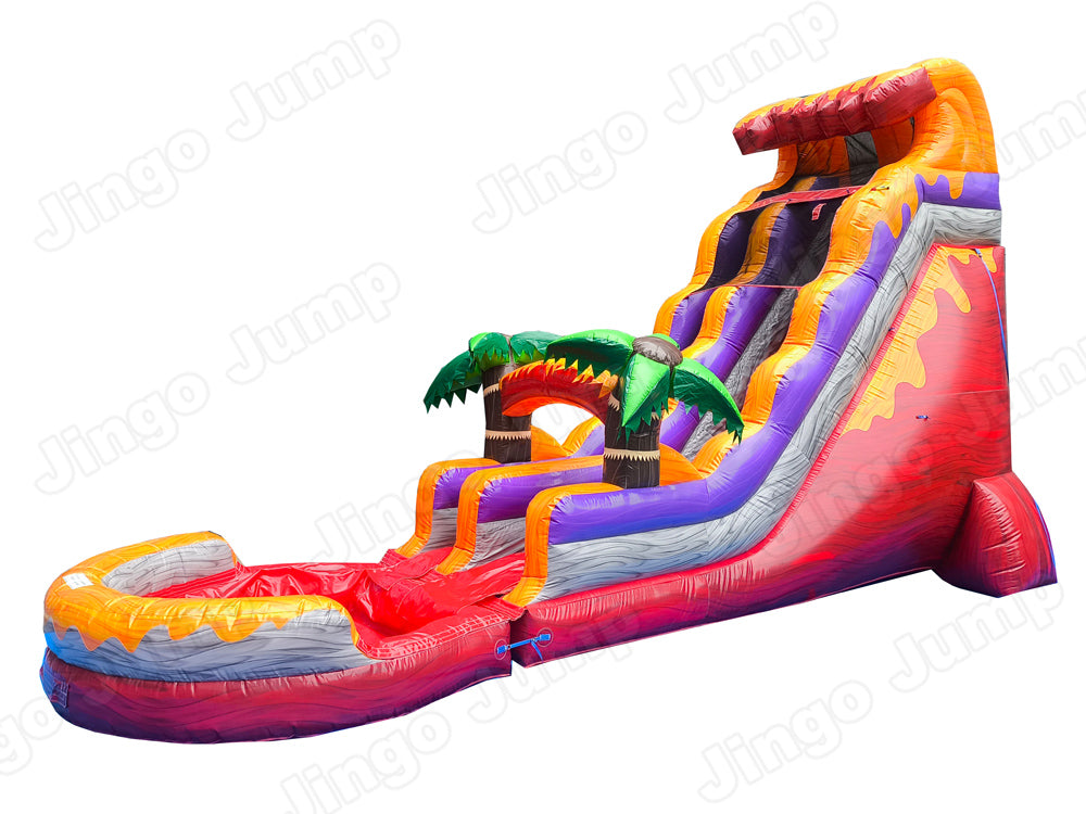 20FT Sunset Splash Wet and Dry Water Slide