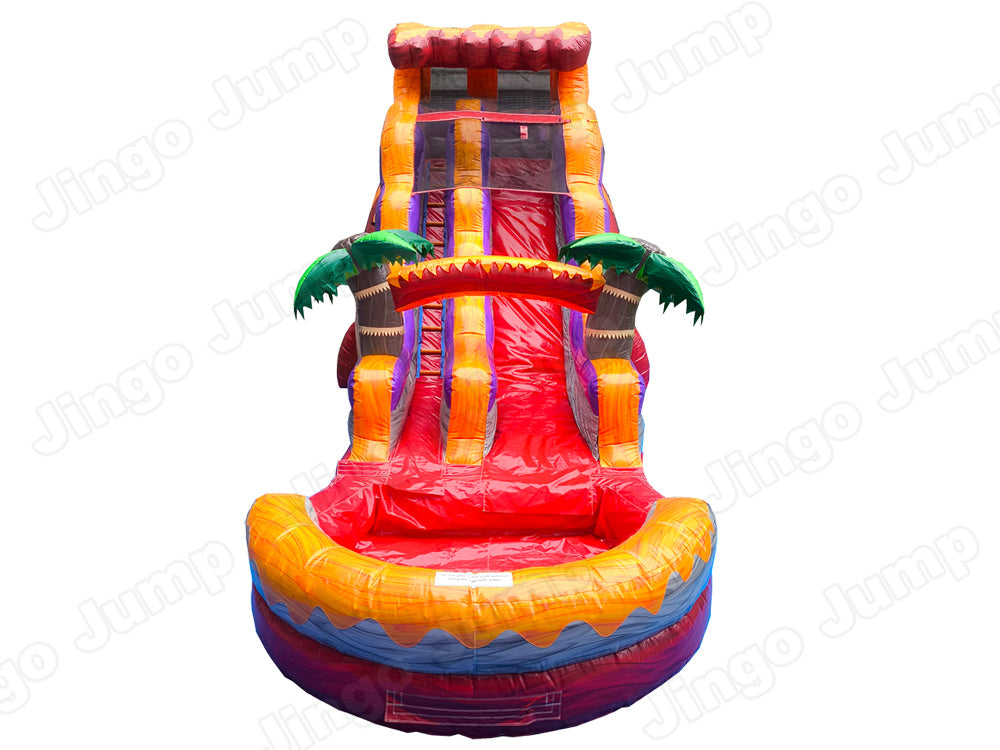 20FT Sunset Splash Wet and Dry Water Slide