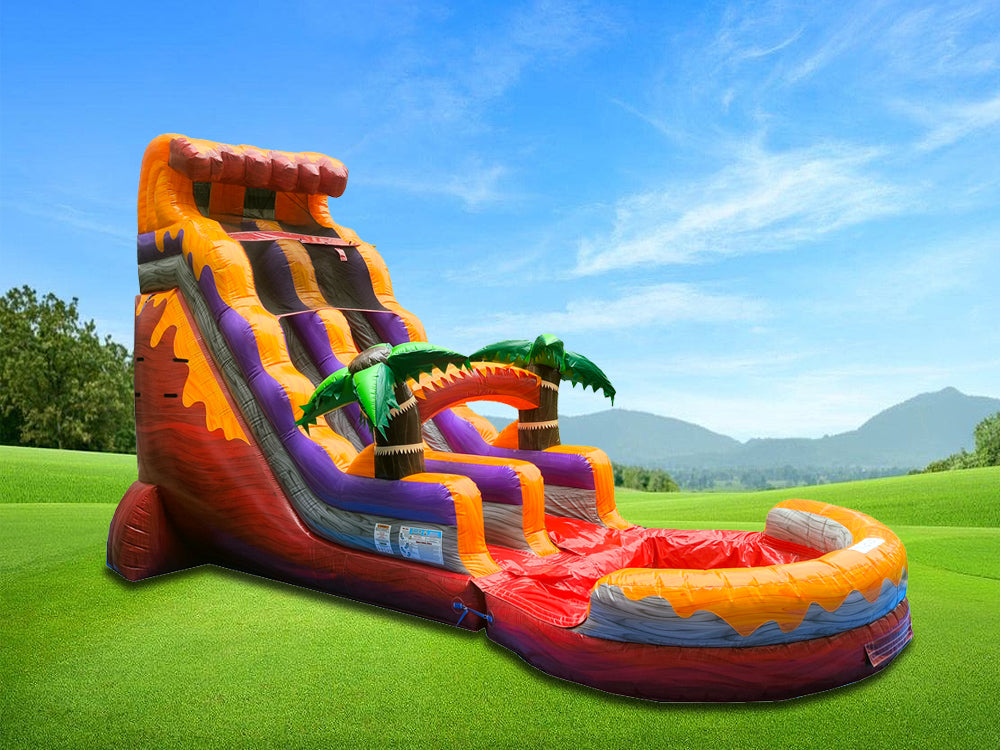 20FT Sunset Splash Wet and Dry Water Slide