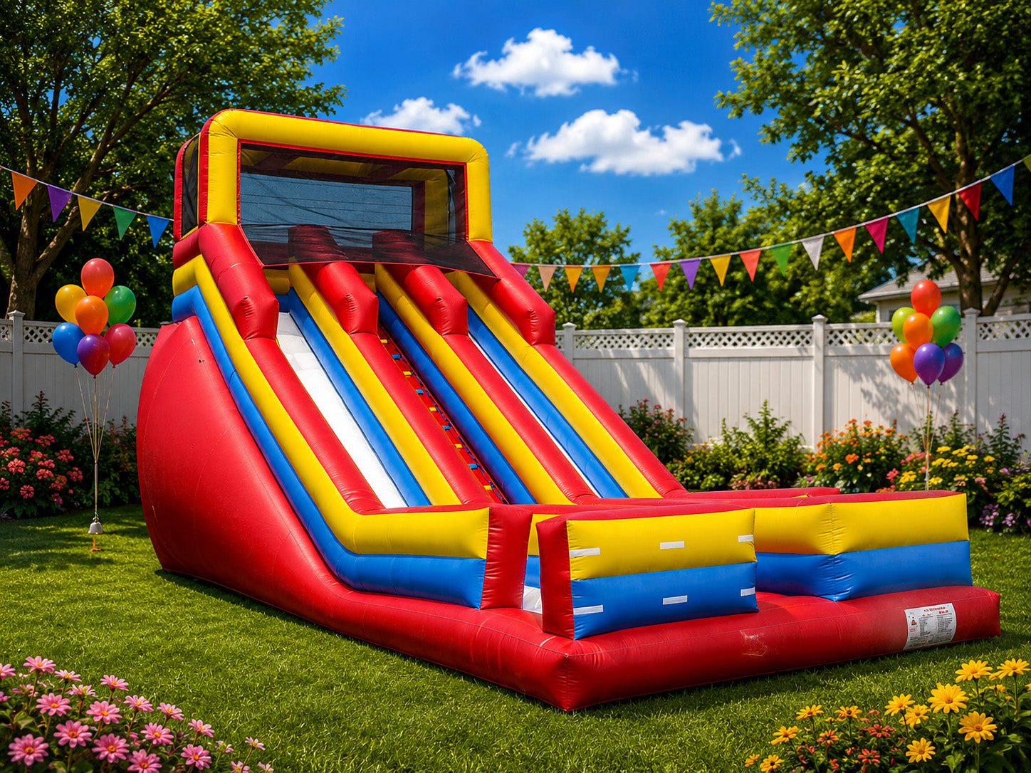 24FT Double Lane Slide Secondary image