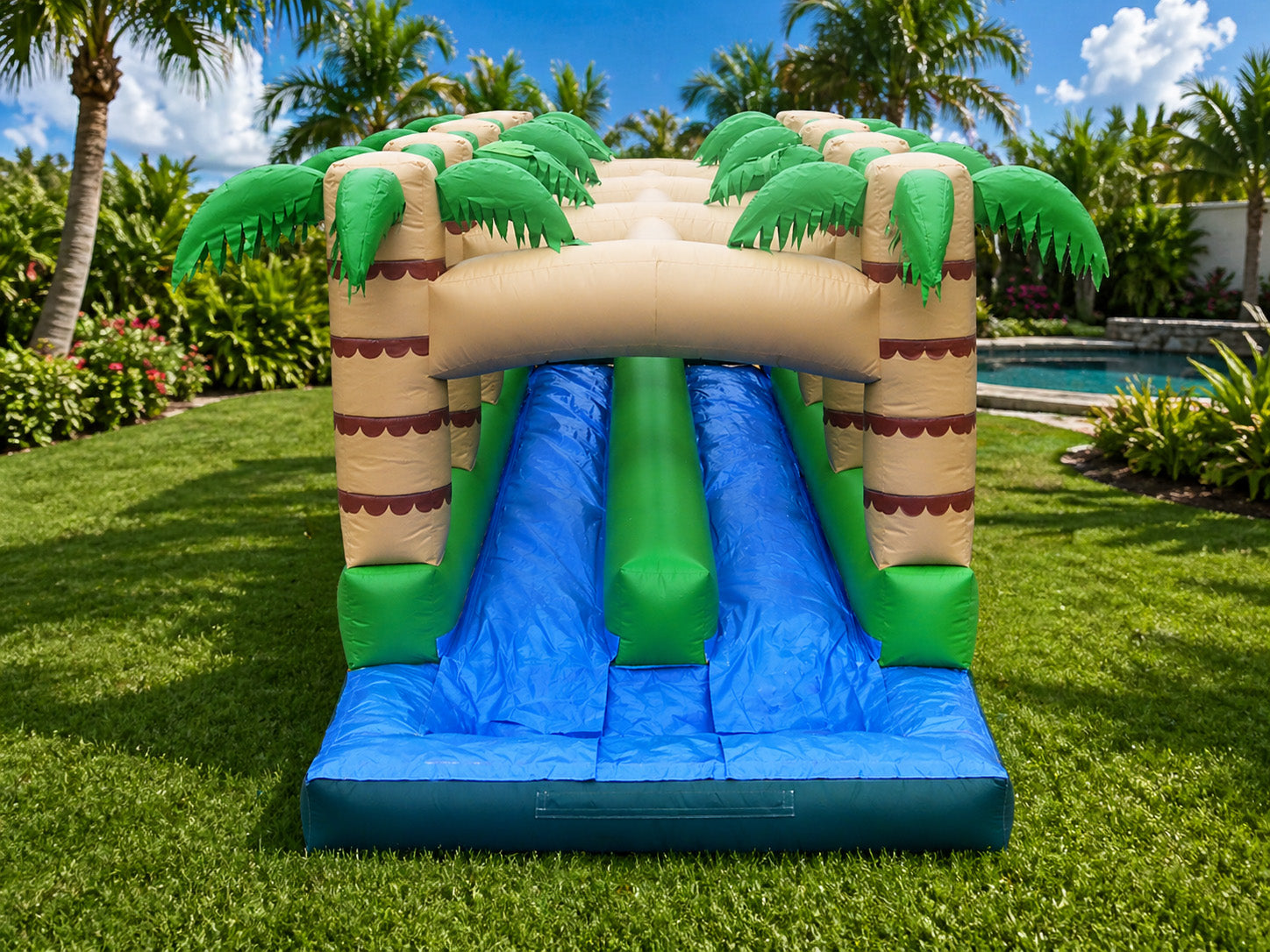 2 Lane Tropical Slip N Slide Secondary image
