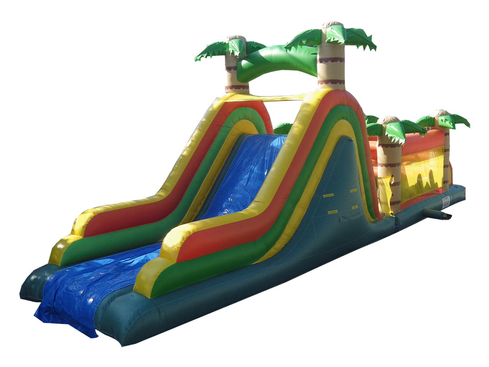 3 in 1 Tropical Obstacle Course