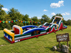 85FT Dual Lane Extreme Obstacle