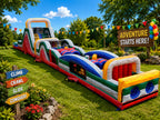 85FT Dual Lane Extreme Obstacle