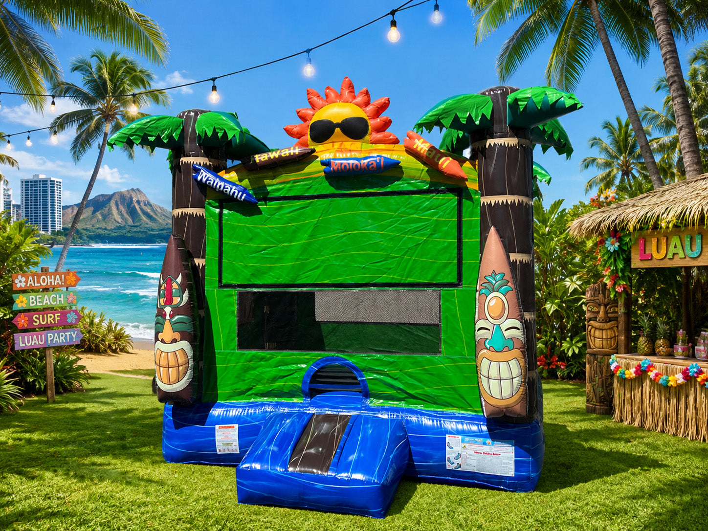 Aloha Jungle Bouncer Secondary image