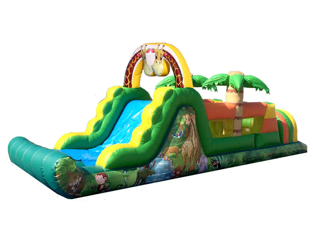 Jungle Fun Obstacle Course