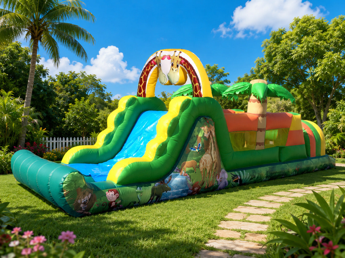 Jungle Fun Obstacle Course Secondary image