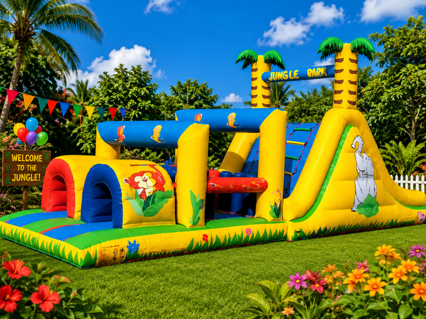Jungle Run Obstacle Course