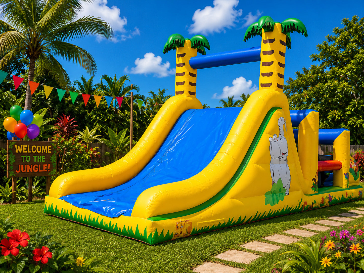 Jungle Run Obstacle Course