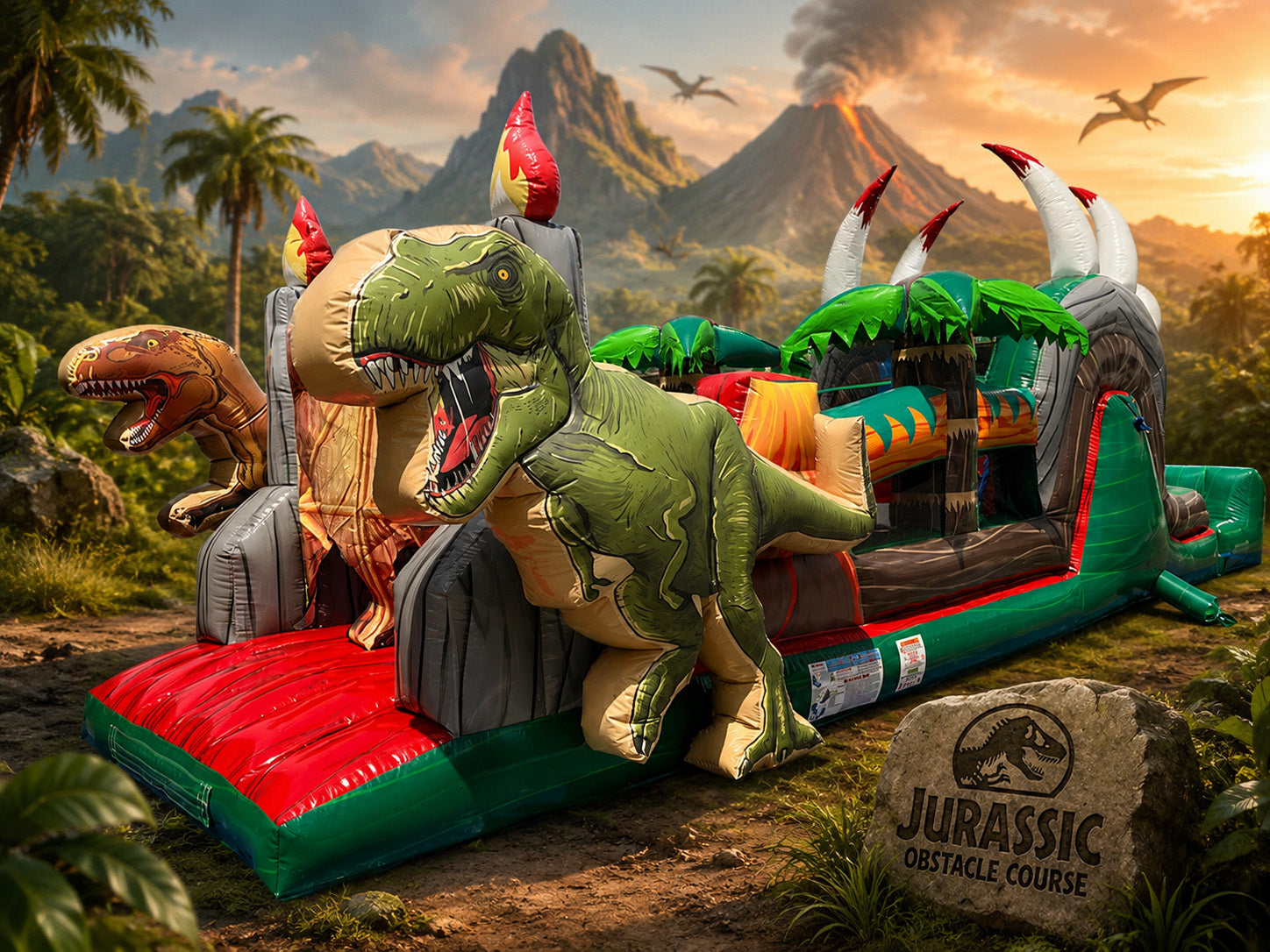 Jurassic Obstacle Course Secondary image