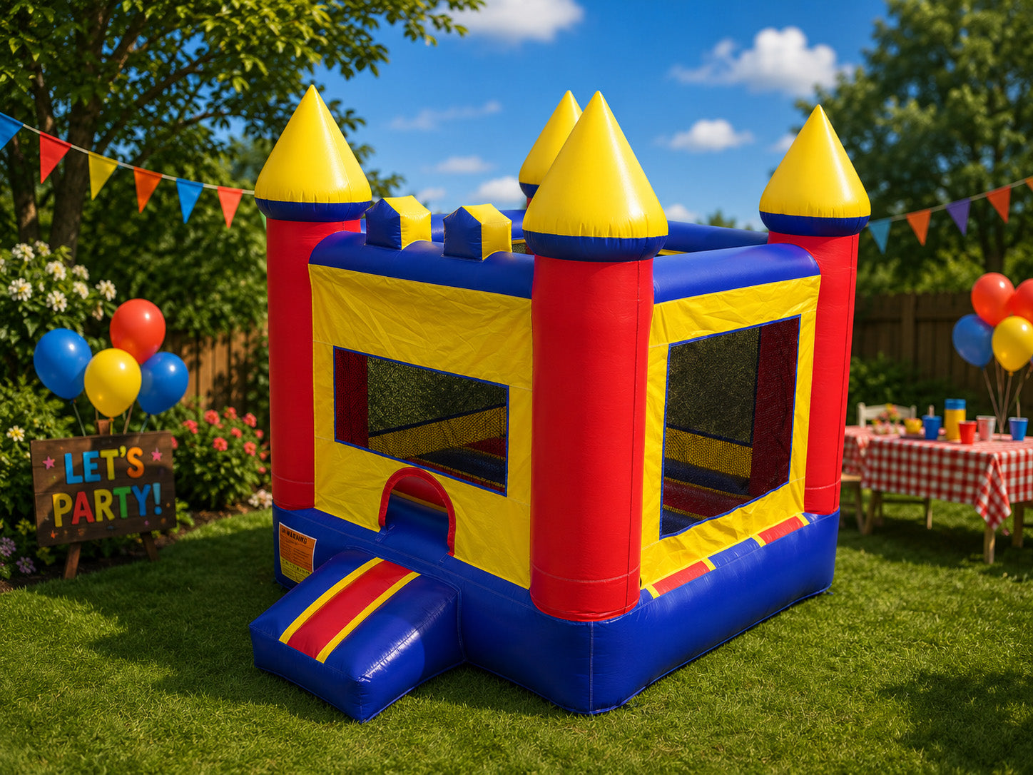Light-Commercial Castle Bouncer 10x10